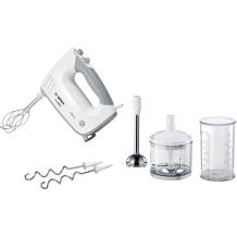 Bosch Käsi mikser MFQ 36480, 450 W, 5 kiirus, 6 otsikut, Turbo, Pulse režiim, Roostevaba teras