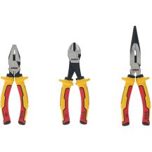 Dewalt VDE knaļu komplekts DWHT82811-0, 3 gab, 1000V, melna oksīda apdare, komforta rokturi