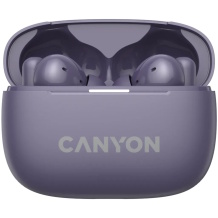 Wireless TWS earphones with ANC and ENC noise cancellation OnGo TWS-10 Purple CNS-TWS10PL CANYON