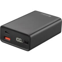 Sandberg Портативный аккумулятор 20000 PD65W 420-95, 20000 мАч, 65 Вт, 2 USB порта, черный, быстрая зарядка