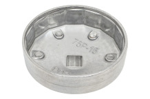 Ключ для масляного фильтра, ROCKFORCE, RF-10687515, 75мм, 15 граней, инструментальная сталь