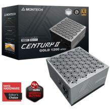 Montech Datora korpuss CENTURY II 1200, 1200W, 140mm, 150mm, 86mm, 80 PLUS Gold, aktīvā dzesēšana