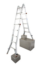 Kombinējamās kāpnes MONTO 4x5 pakāpieni 150kg 129987 KRAUSE