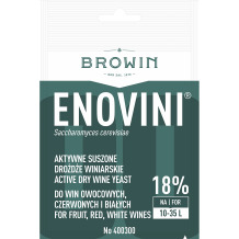 Enovini sausas vyno mielės BROWIN 400300 7g