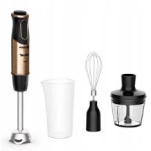 Tefal rokas blenderis HB656G10, 1000 W, 20 ātrumi, nerūsējošā tērauda vārpsta, putotāja un smalcinātāja uzgali