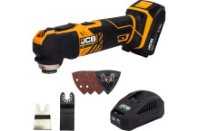 Daudzfunkcionāls instruments JCB JCB-18MT-2XB-E 18 V, 5000-15000 apgr./min, 6 uzgaļi, 2.0 A·h akumulators