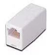 Digitus adapter 2x RJ45 pesa F/F AT-A 8/8, 2xRJ45, 20mm, valge, plastkorpus