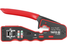 RJ-45 PASS THROUGH CRIMPING TOOL YT-22440 YATO