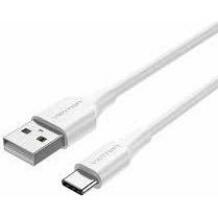 Vention кабель USB 2.0 A мужской на C мужской 1.5м CTHWG, 3A, 480Mbps передача данных, белый