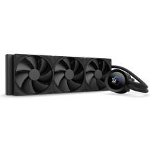 Nzxt nutikas pistik RL-KN360-B2, All-in-one vedelikjahutus, 120mm, 3 ventilaatorit, 73.47cfm, 30dB, FDB, TFT ekraan
