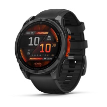 Garmin Fenix 8 multisporto GPS išmanusis laikrodis 47mm AMOLED 1.4" 454x454 Wi-Fi jutiklinis ekranas Black