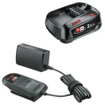 Bosch Стартовый комплект 18V, 1600A02625, 18V, 2.5Ah, 1 аккумулятор, Li-ion, индикатор зарядки