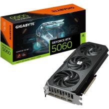 Gigabyte Video karte GV-N5060GAMING OC-8GD, 8GB GDDR7, 128bit, PCI-E 5.0, 2595 MHz, 3 x DisplayPort, 1 x HDMI, RGB apgaismojums