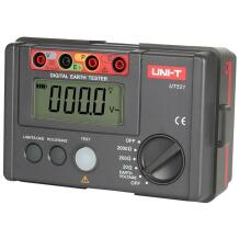 Uni-T UT521 maapinna tester, 0~20Ω, 0~200Ω, 0~2000Ω, 0~200V, 0~400V, 20 andmekomplekti, automaatne väljalülitus