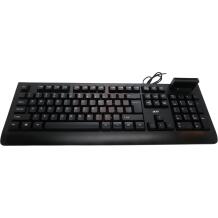 Acer Klaviatuur AKW320 GP.KBD11.05B, kaabeldatud, USA, Smart Card lugeja, must, Retil pakett