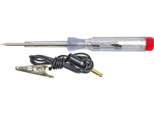 Automašīnas sprieguma testeris 12–24 V digitālais ar elastīgu zondi 120 mm kompakts un precīzs TOYA