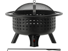 STEEL FIRE PIT 80 X 80 X 61CM 99915 LUND