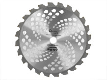 Geko zāles pļāvēja asmeņi G78180, 255x25,4mm, 24T, īpašs tērauds, piemērots biezai zālei un krūmiem