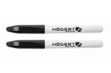 Pastāvīgie marķieri, HOGERT HT3B779, melni, 2 gab.