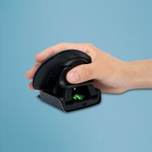 R-Go Tools USB optiline hiir R-Go Twister RGOTWBMWLBL, 2400 DPI, 3 nuppu, Bluetooth + USB Type-A, laaditav, ergonoomiline