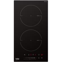 Beko Viryklė HDI32400TO, 2, Jutiklinis valdymas, Laikmatis, Juoda