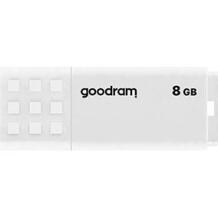Goodram Pendrive UME2 8GB USB 2.0 UME2-0080W0R11, 8GB, 20MB/s, 5MB/s, baltas, USB 2.0, Linux, Mac OS, Windows 2000