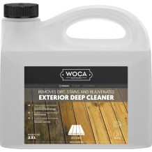 Intensīvs tīrīšanas līdzeklis koka grīdām ārtelpās EXTERIOR DEEP CLEANER 2,5L 607542A WOCA
