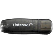 Intenso USB mälupulk 3502470 16 GB, USB 2.0, Lugemise kiirus 28 MB/s, Kirjutamise kiirus 6.5 MB/s, Must