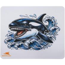 Baracuda Spēļu peles paklājiņš BGMP-071 PAD-ORCA, 300x250mm, 2mm, daudzkrāsains, gumija/tekstil, neslīdoša virsma