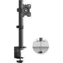 Onkron monitori kinnitus, D101E-B, 13-34 tolli, 8 kg, VESA 75x75/100x100 mm, kallutus -45° kuni +45°, pööramine 360°