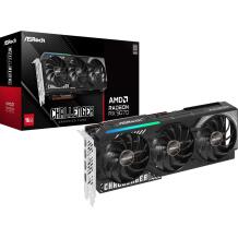 Asrock Challenger видеокарта RX9070 CL 16G, 16 ГБ, 256 бит, 7680 x 4320 пикселей, 3 вентилятора, GDDR6