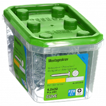 Montāžas skrūves 4.2X32 FZB-250gab. 572632 ESSVE