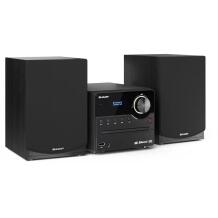 Sharp Hi-Fi mikro süsteem XL-B517D(BK), 45W, must, USB port, AUX sisend, Bluetooth, CD mängija, FM raadio