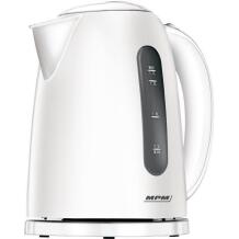 Mpm Электрический чайник MCZ-85, 2200 W, 1,7 L, Белый, Многоуровневая система безопасности, Подсвеченный выключатель