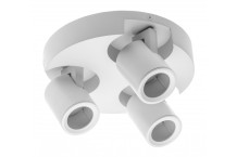 Griestu gaismeklis BLINK, regulējams, trīskāršs, balts, OS-BLN50W3-10, BRAND