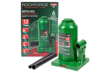 Hidraulinis butelinis domkratas, ROCKFORCE, RF-T91204, 12 t, aukštis 370 mm, aukštis 200 mm