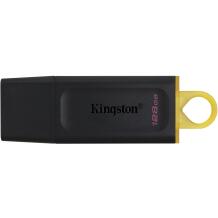 Kingston DataTraveler Exodia DTX/128GB, 128 GB, USB Type-A, USB 3.2 Gen 1, apsauginis dangtelis, raktų pakabukas, juoda/geltona