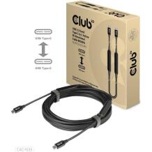 Club3D USB-C на USB-C кабель CAC-1535 5м, 8K60Hz, 10Gbps, 60W, активный, двунаправленный