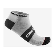 Velo zeķes LOWBOY 2 Sock, CASTELLI, 8050949877449, Svars: 38g, krāsa: WHITE BLACK, izmērs: S/M