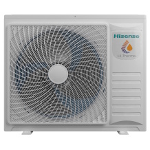 Siltumsūkņa āra bloks Split tipa ar 8 kW jaudu balts Hi-Therma AHW-080HCDS1 Hisense