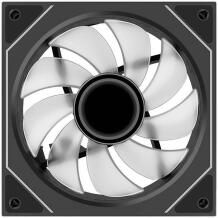 Xilence Корпусный вентилятор XPF120U.ARGB XF076, 120mm, 500-1800 RPM, 7-13.2 V, Гидравлический подшипник, Черный