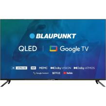 Blaupunkt QLED televizorius 50QBG6000S, 50, UHD, 3840 x 2160, Wi-Fi, 2 USB, 3 HDMI, Google TV, Juodas