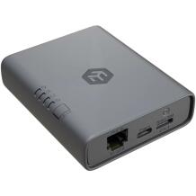 Mikrotik маршрутизатор EC25-EU&KNE, 4G LTE, PoE 12-57 В, 1 RJ-45 порт, 256 МБ встроенной памяти, 100000 ч MTBF