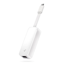 Ethernet adapteris USB-C į Gigabit RJ45 tinklo adapteris UE300C 10/100/1000 Mbps USB-C Juodas TP-Link
