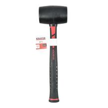 Guminis plaktukas, KREATOR, KRTH90701, Galvos ilgis: 95 mm, Galvos plotis: 60 mm, Rankenos ilgis: 275 mm, juodas