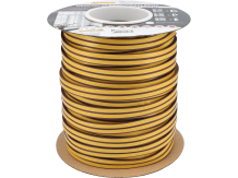 EPDM pašlīmējošais blīvējums logiem un durvīm, TOYA, 76766, brūns, 9x5.5mm, 100m