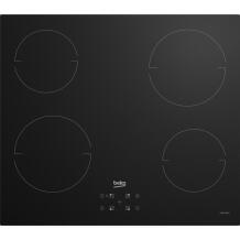 Beko Indukcinė viryklė HII64401QT, 4 indukcinės zonos, 220-240V/380-415V, 2x1800W, 2x1400W, jutiklinis valdymas, laikmatis