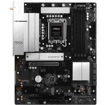 Asrock Emaplaat B860 ROCK WIFI 7, 8+1+1+1+1 võimsuse faasid, 4 x DDR5 DIMM, 1 PCIe 5.0 x16, 1 HDMI, 7.1 CH heli, 802.11be Wi-Fi 7