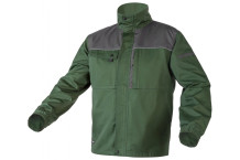 Darba jaka HOGERT HT5K359-2XL, zaļa, 5 kabatas, izmērs 2XL