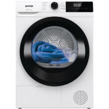 Gorenje Džiovyklė DHNE82, 8 kg, 700 W, 64 dB, Elektrinė, Šilumos siurblys, LED ekranas, Balta